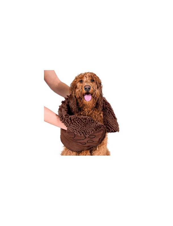 Serviette gant Brun