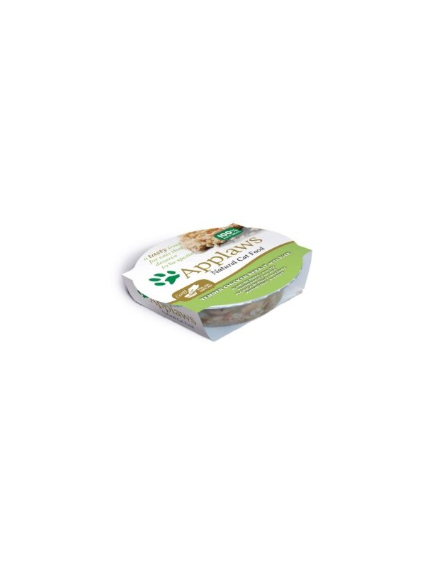 Applaws Natural Cat Pot Blanc de poulet avec riz 60 g