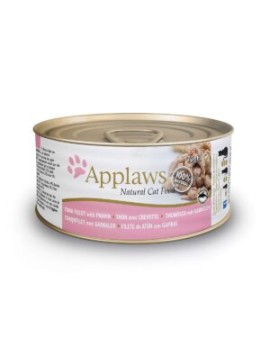 Applaws Natural Cat Filet de thon avec crevettes boîte