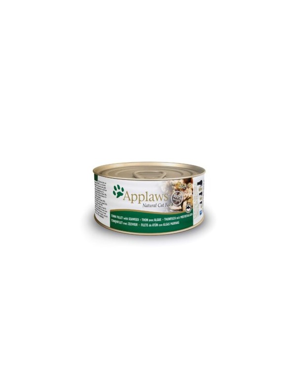 Applaws Natural Cat Filet de thon avec algues boîte