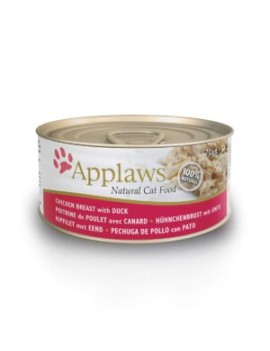 Applaws Natural Cat Poulet avec canard boîte 70 g