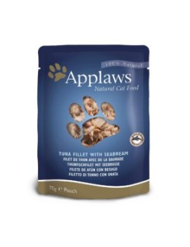 Applaws Natural Cat Filet de thon avec daurade sachet 70g