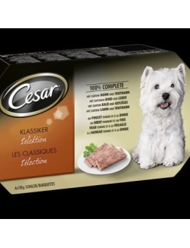 Cesar Sélection 4x150 g