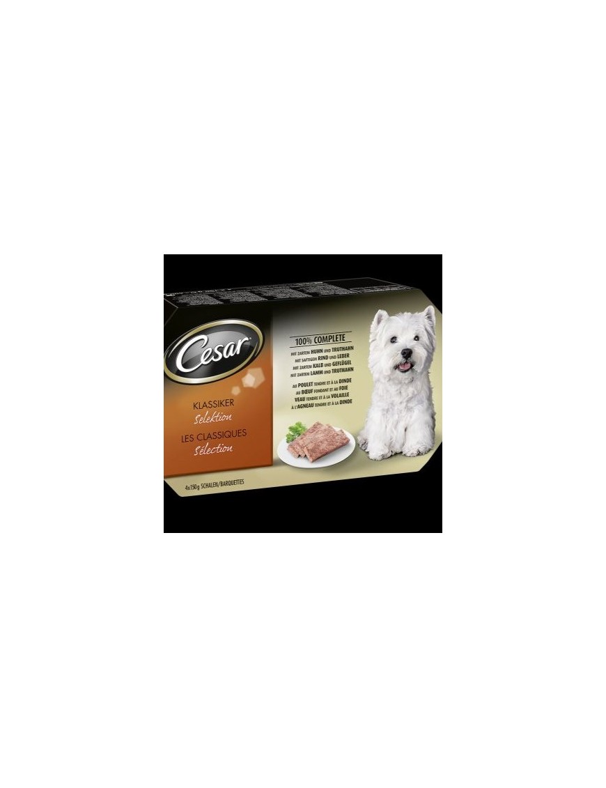 Cesar Sélection 4x150 g
