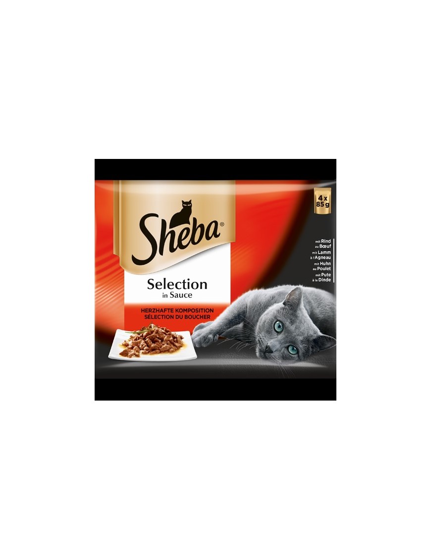 Sheba Délikatesse en sauce Sélection du boucher