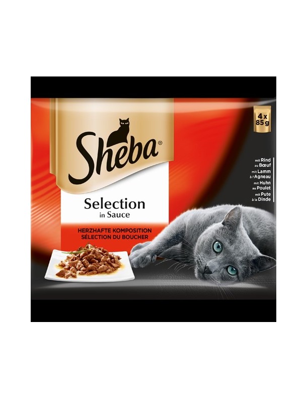 Sheba Délikatesse en sauce Sélection du boucher