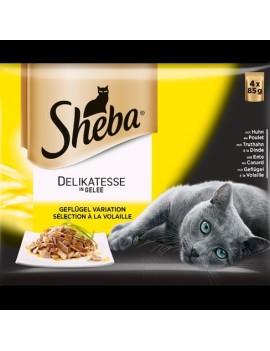 Sheba Délikatesse en gelée Volaille