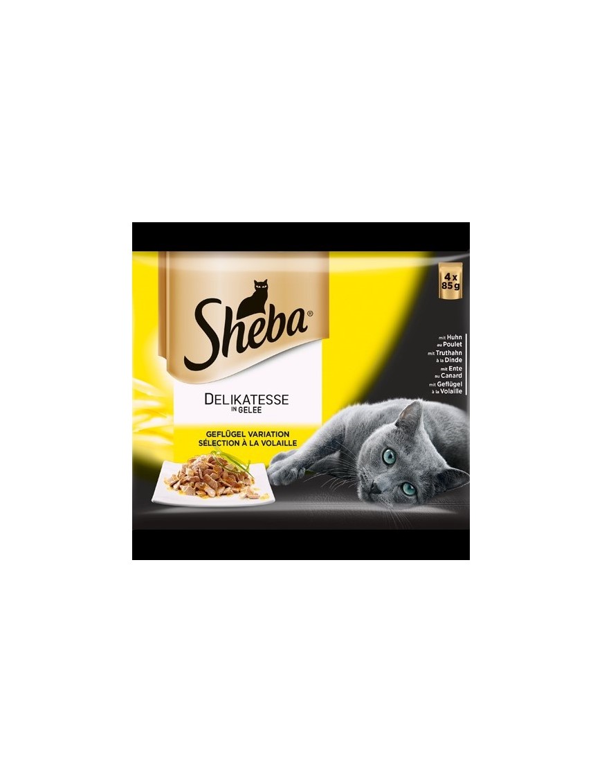 Sheba Délikatesse en gelée Volaille