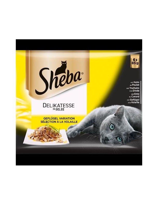 Sheba Délikatesse en gelée Volaille