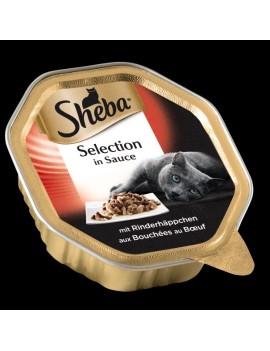 Sheba Sélection en sauce Bouchées au boeuf 85 g