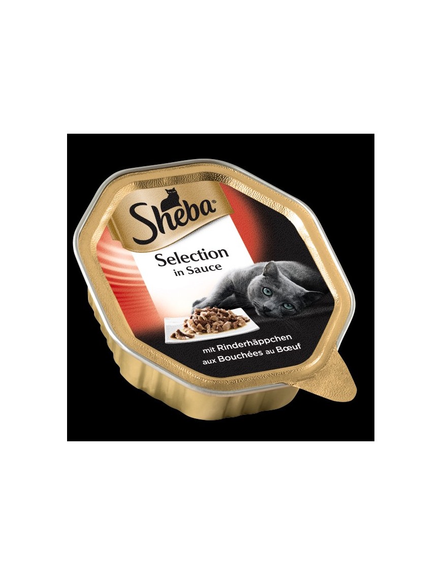 Sheba Sélection en sauce Bouchées au boeuf 85 g