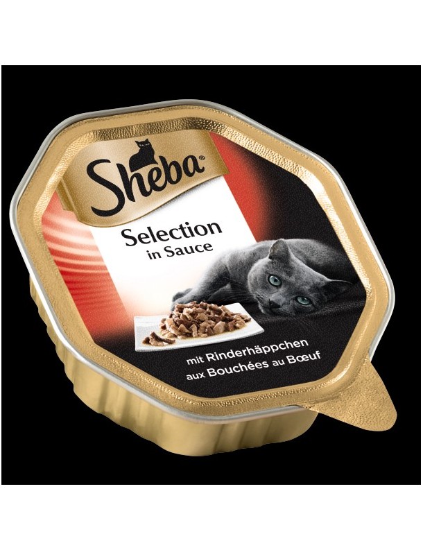Sheba Sélection en sauce Bouchées au boeuf 85 g