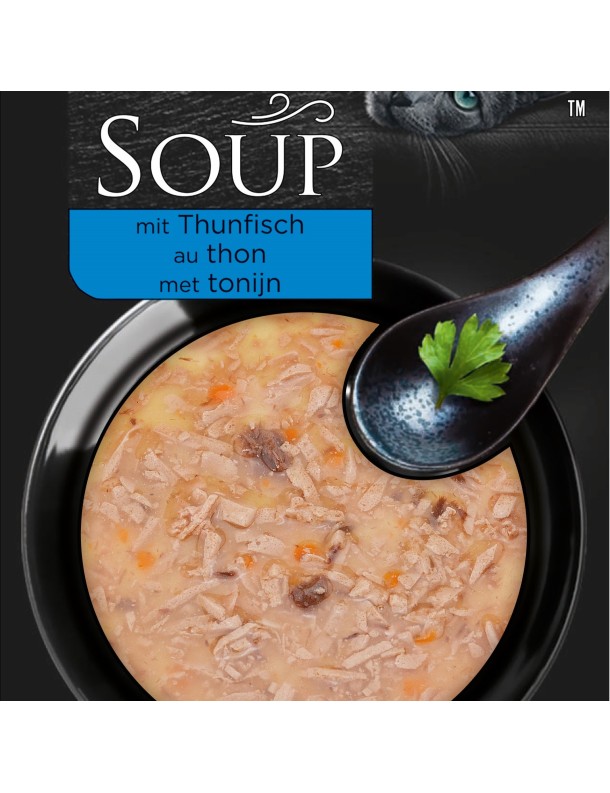 Sheba Soupe Thon 4x40 g