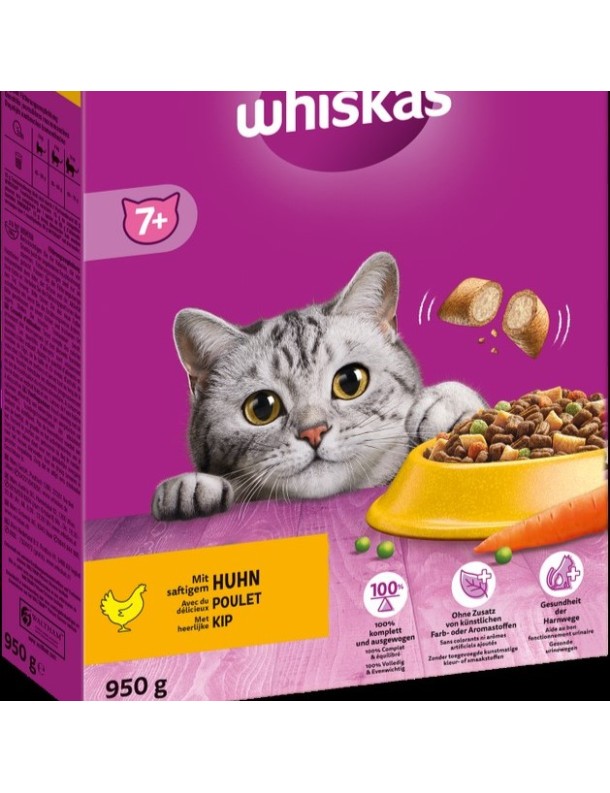 Whiskas Poulet 7+ 950 gr