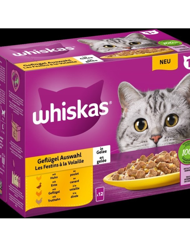 Whiskas Volaille sachet en gelée