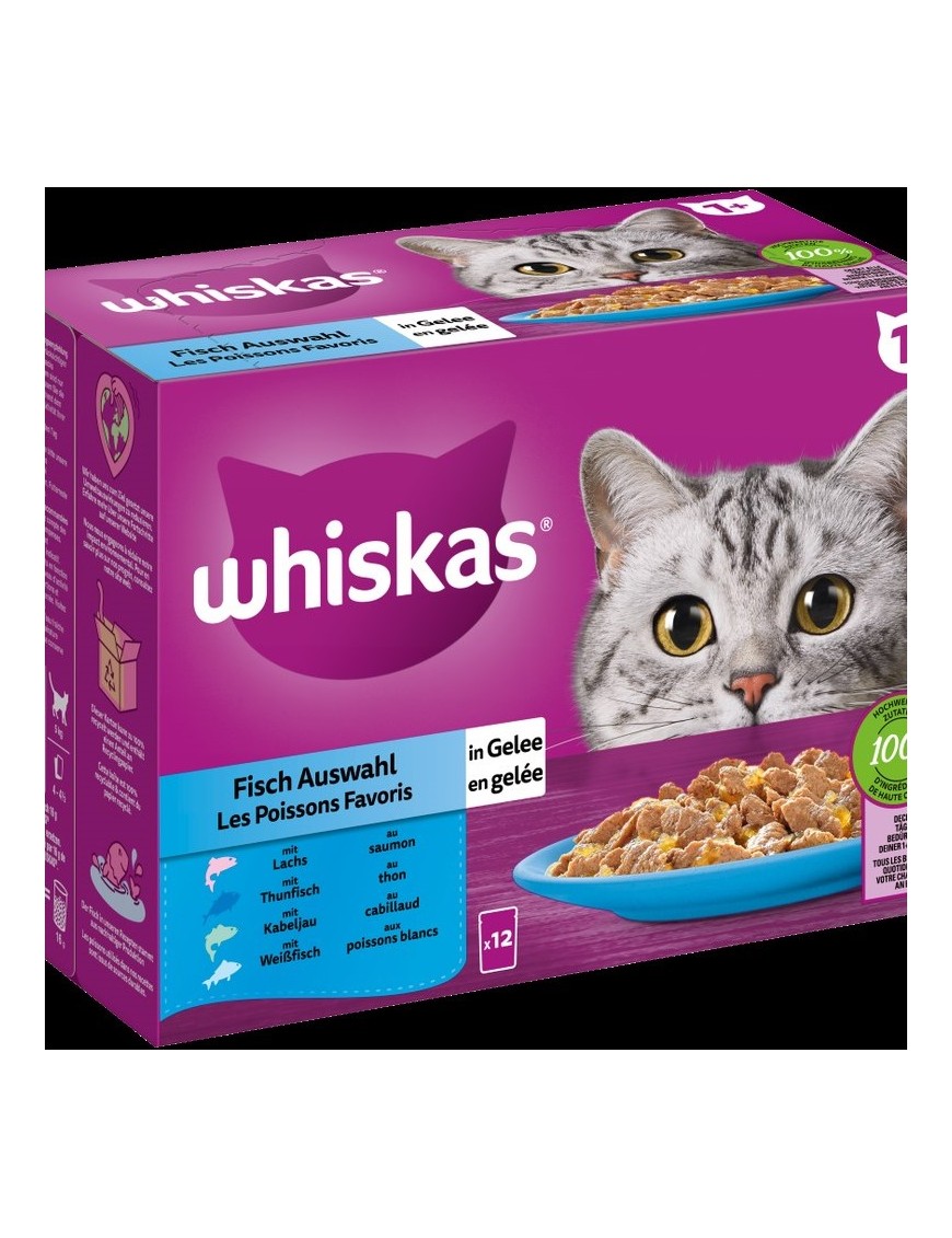 Whiskas Poissons sachet en sauce