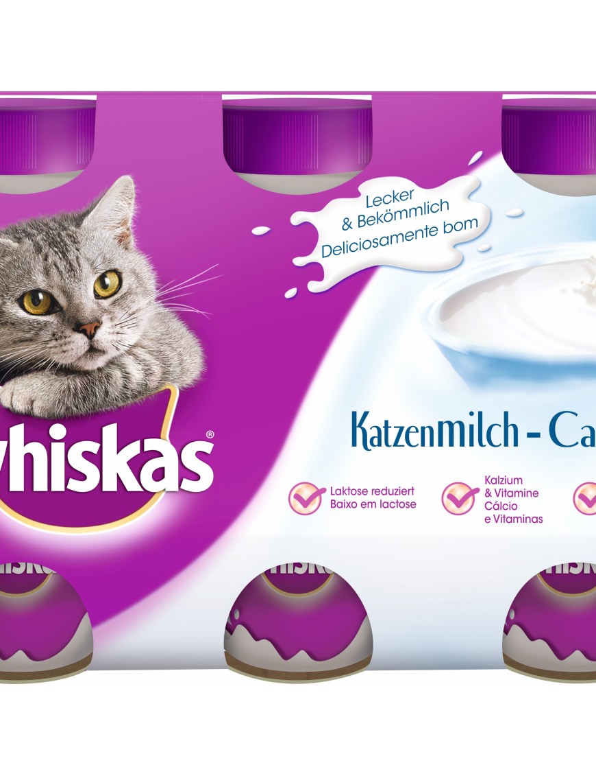 Whiskas Lait 3x200 ml