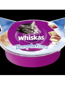 Whiskas Temptations au Saumon 60 g