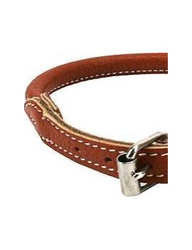 Collier souple, cousu rond, nature