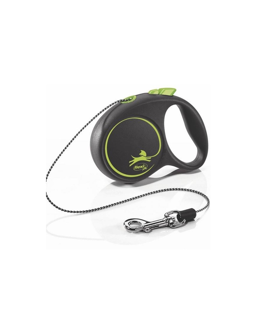 Flexi Black Design Cord S 5 mètres