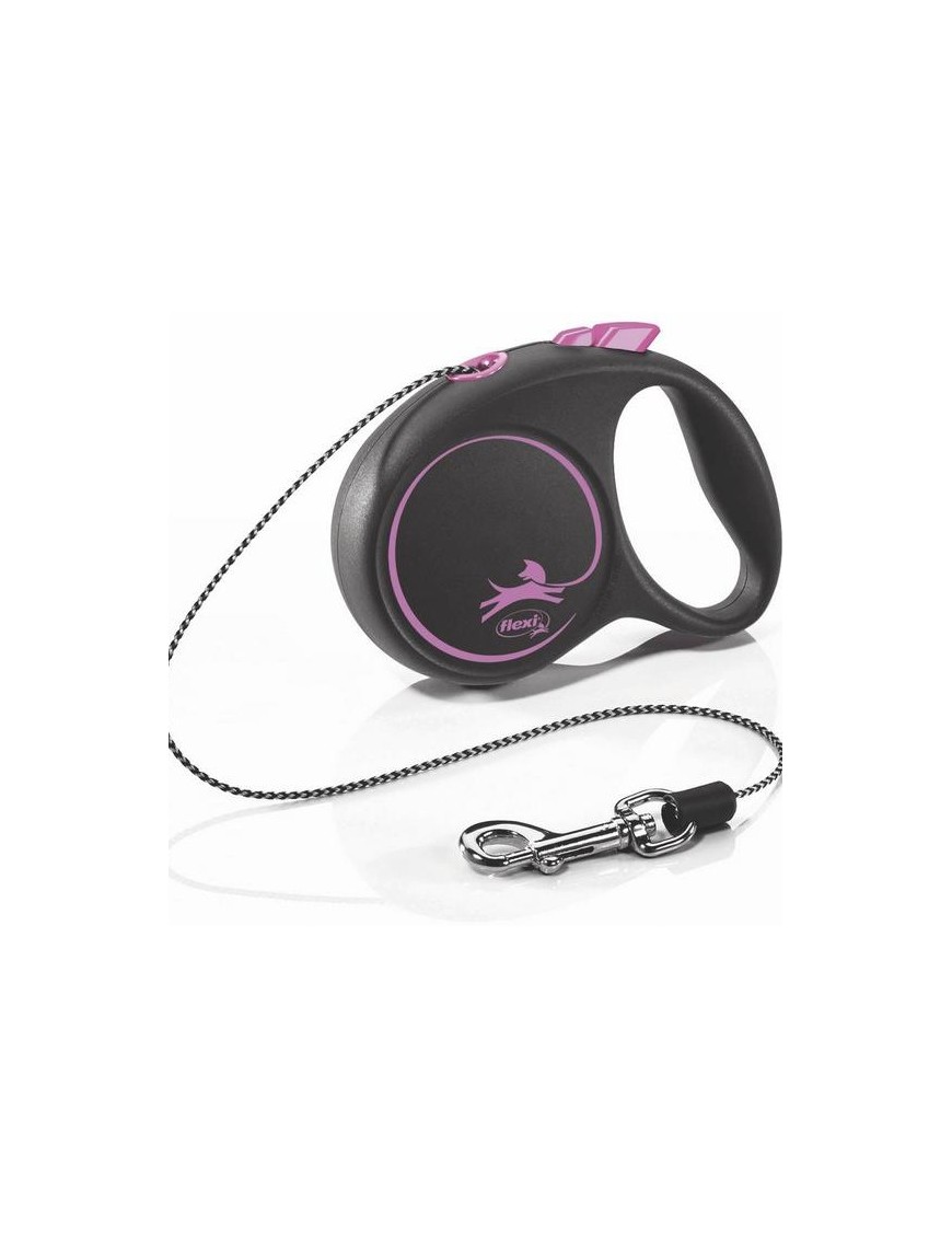 Flexi Black Design Cord S 5 mètres
