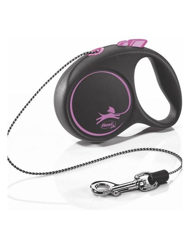 Flexi Black Design Cord S 5 mètres