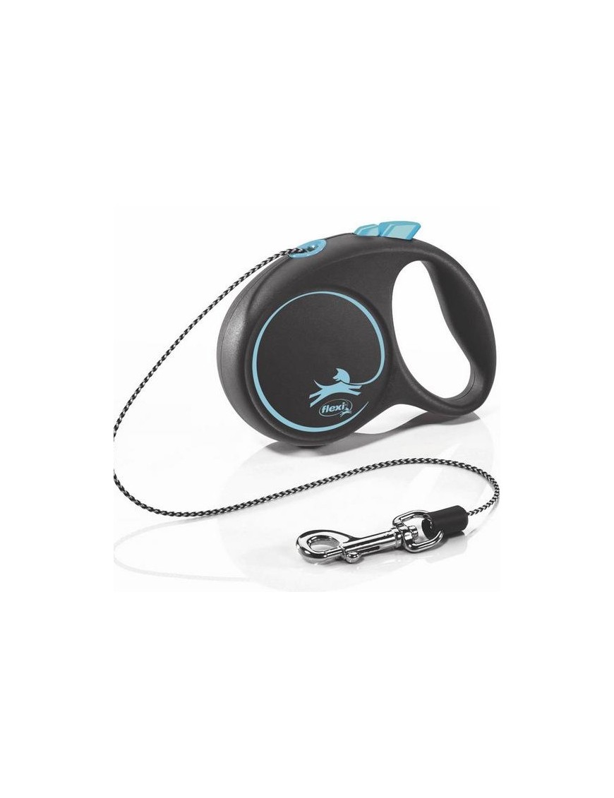 Flexi Black Design Cord M 5 mètres