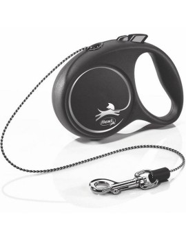 Flexi Black Design Cord M 5 mètres