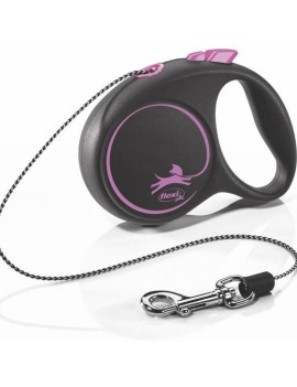 Flexi Black Design Cord M 5 mètres