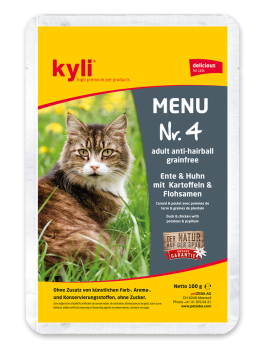 Kyli Menu no 4 Adulte Canard & poulet 100 g