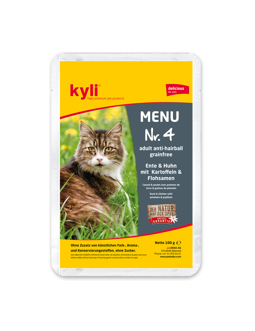 Kyli Menu no 4 Adulte Canard & poulet 100 g