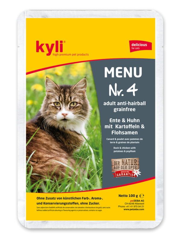 Kyli Menu no 4 Adulte Canard & poulet 100 g