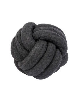 Balle en corde Noir