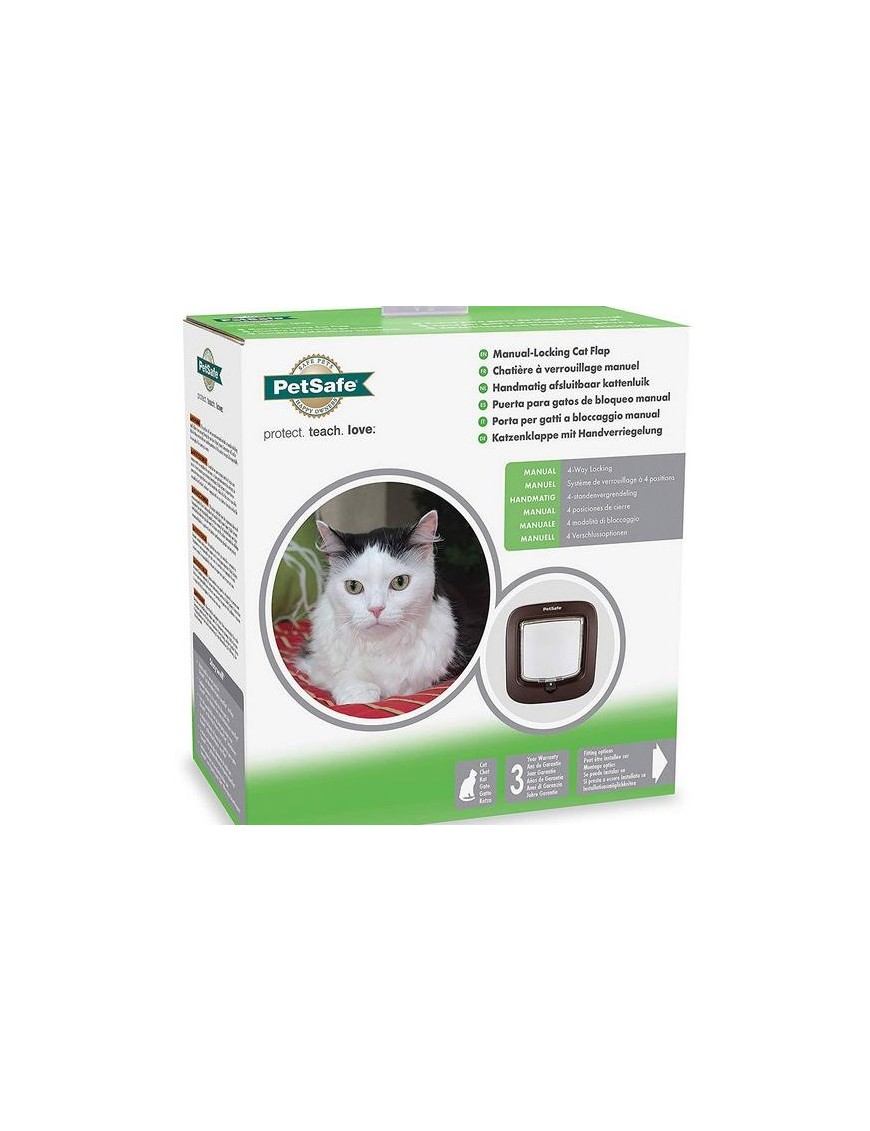 Petsafe Chatière 4 positions manuelle