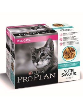 Pro Plan Nutrisavour delicate Poisson 10x85 g