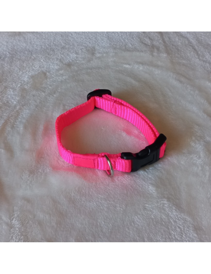 Collier Rose fluo