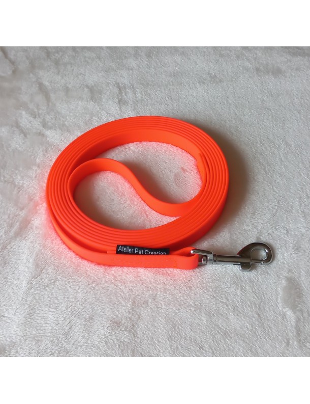 Longe PVC Orange fluo 16 mm