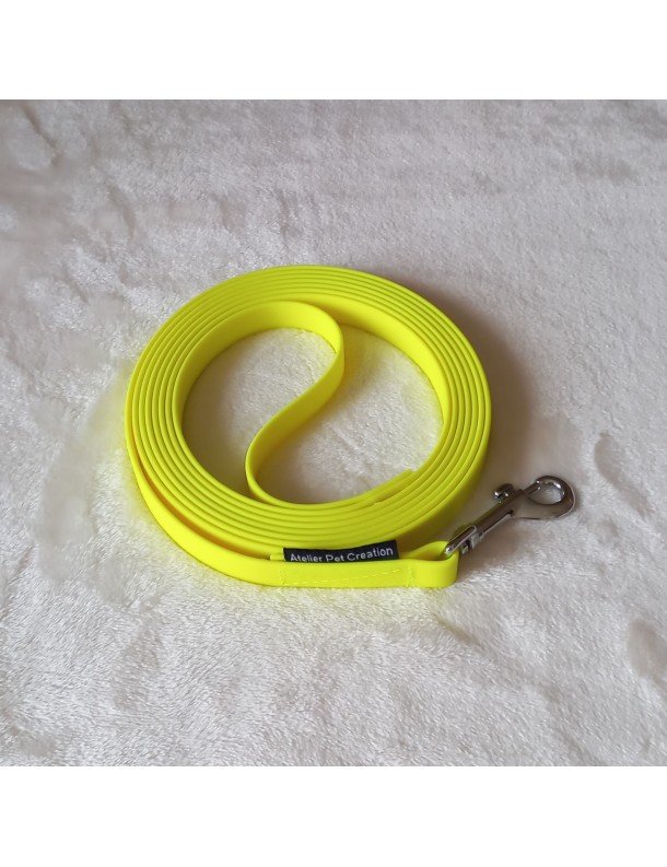 Longe PVC Jaune fluo 16 mm