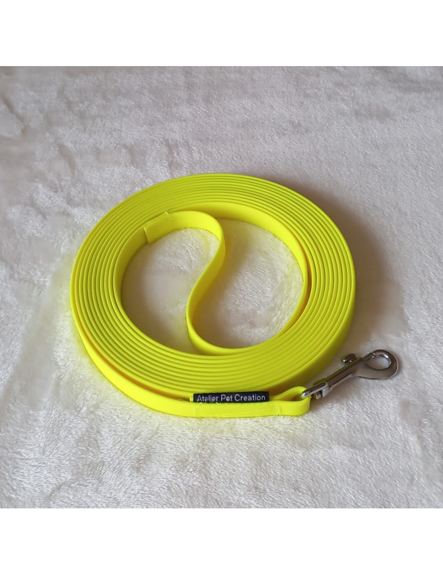 Longe PVC Jaune fluo 16 mm
