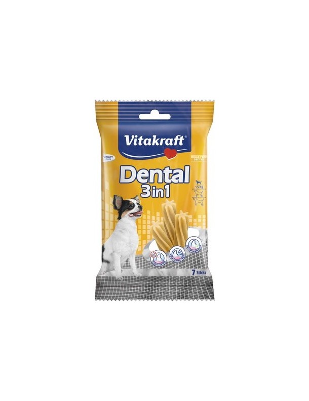 Dental 3 en 1 XS, 70 g, 7 pces