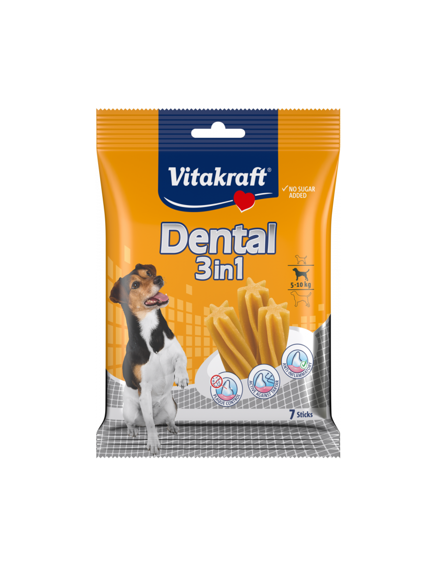 Dental 3 en 1 S, 120 g, 7 pces