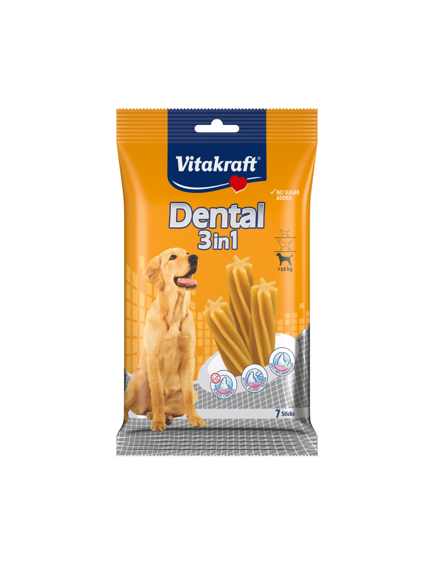 Dental 3 en 1 M, 180 g, 7 pces