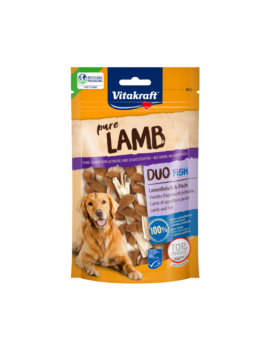 Duo viande d'agneau et poisson 80 g