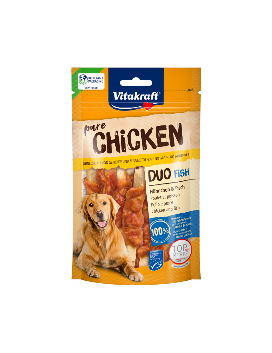 Duo poulet et poisson 80 g