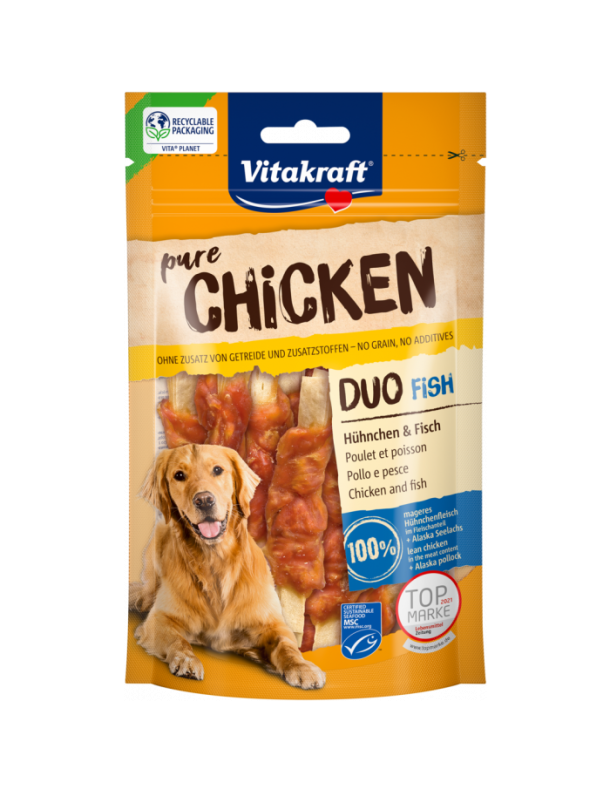 Duo poulet et poisson 80 g