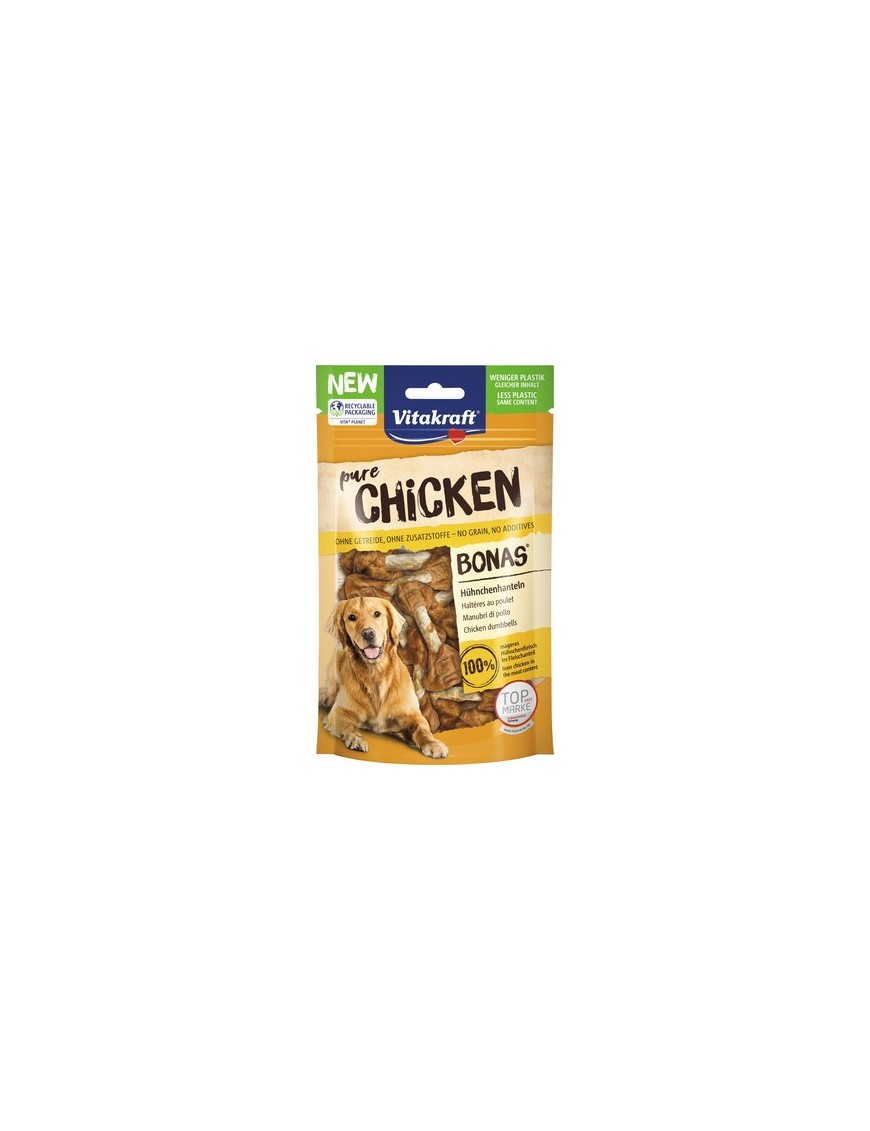 Haltères au poulet 80 g