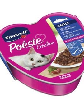 Poésie colin en sauce 85 g