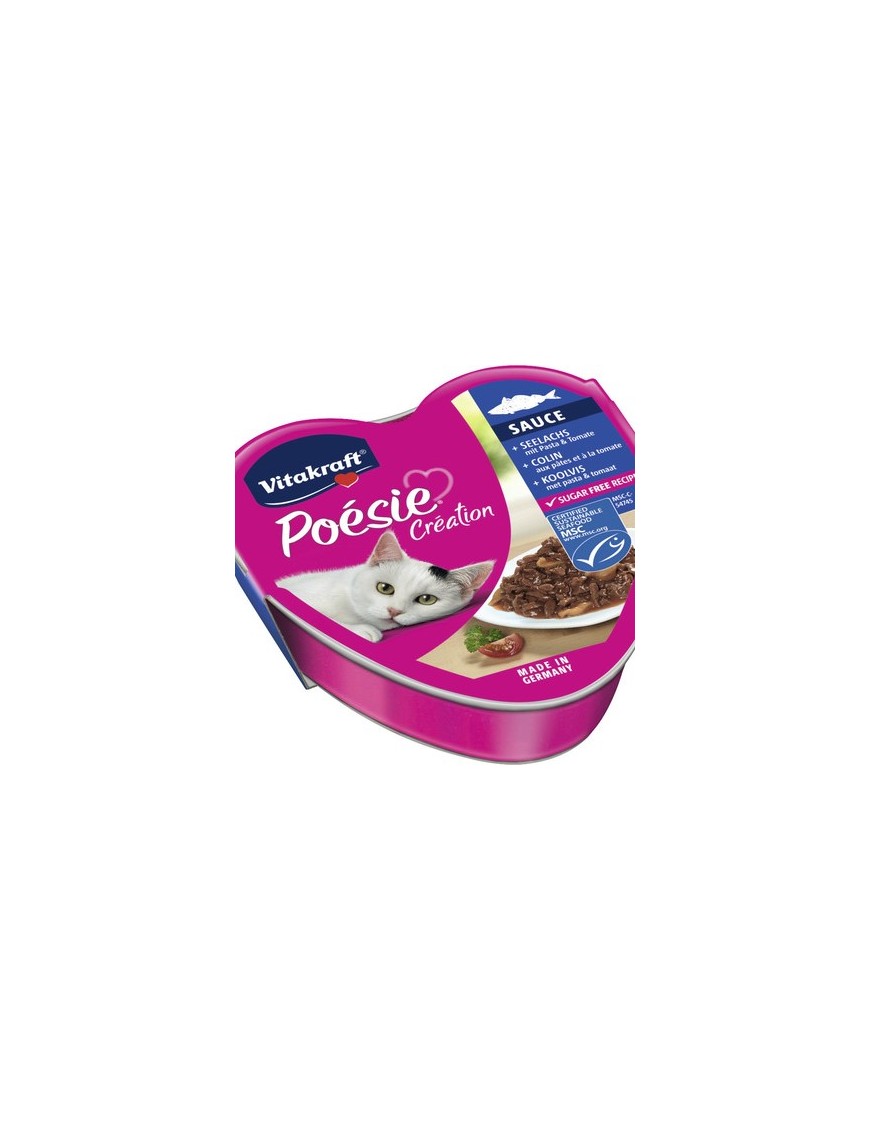 Poésie colin en sauce 85 g