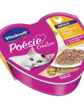 Poésie poulet en sauce 85 g