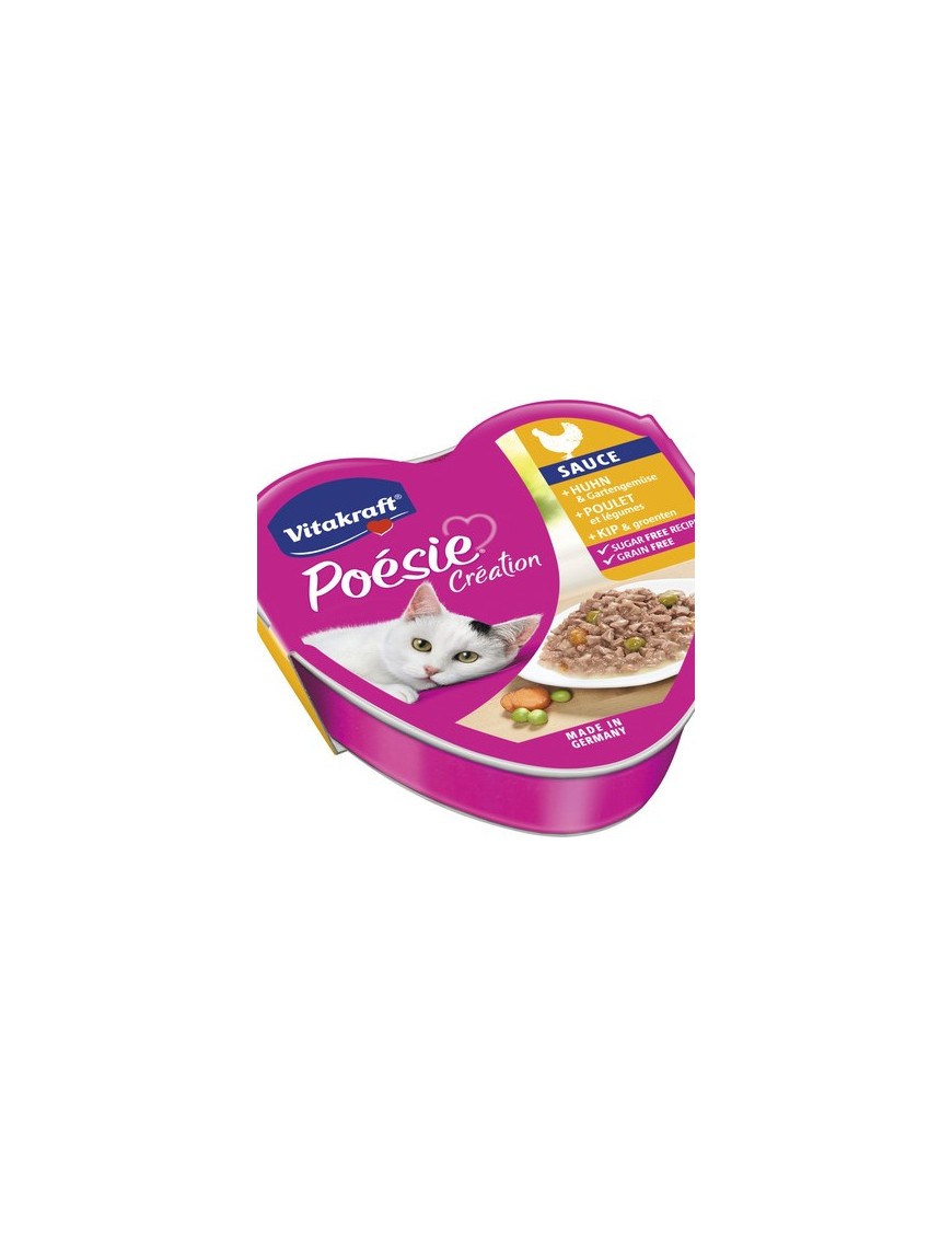 Poésie poulet en sauce 85 g